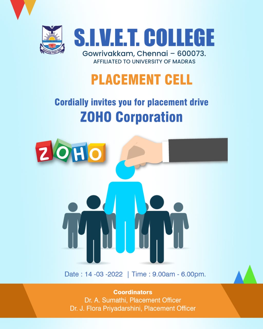 placement-drive-for-the-final-year-students-s-i-v-e-t-college