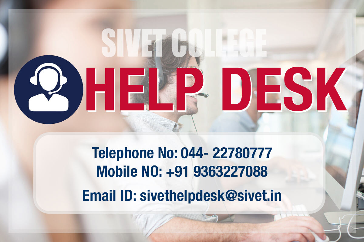 HELP DESK SIVET COLLEGE