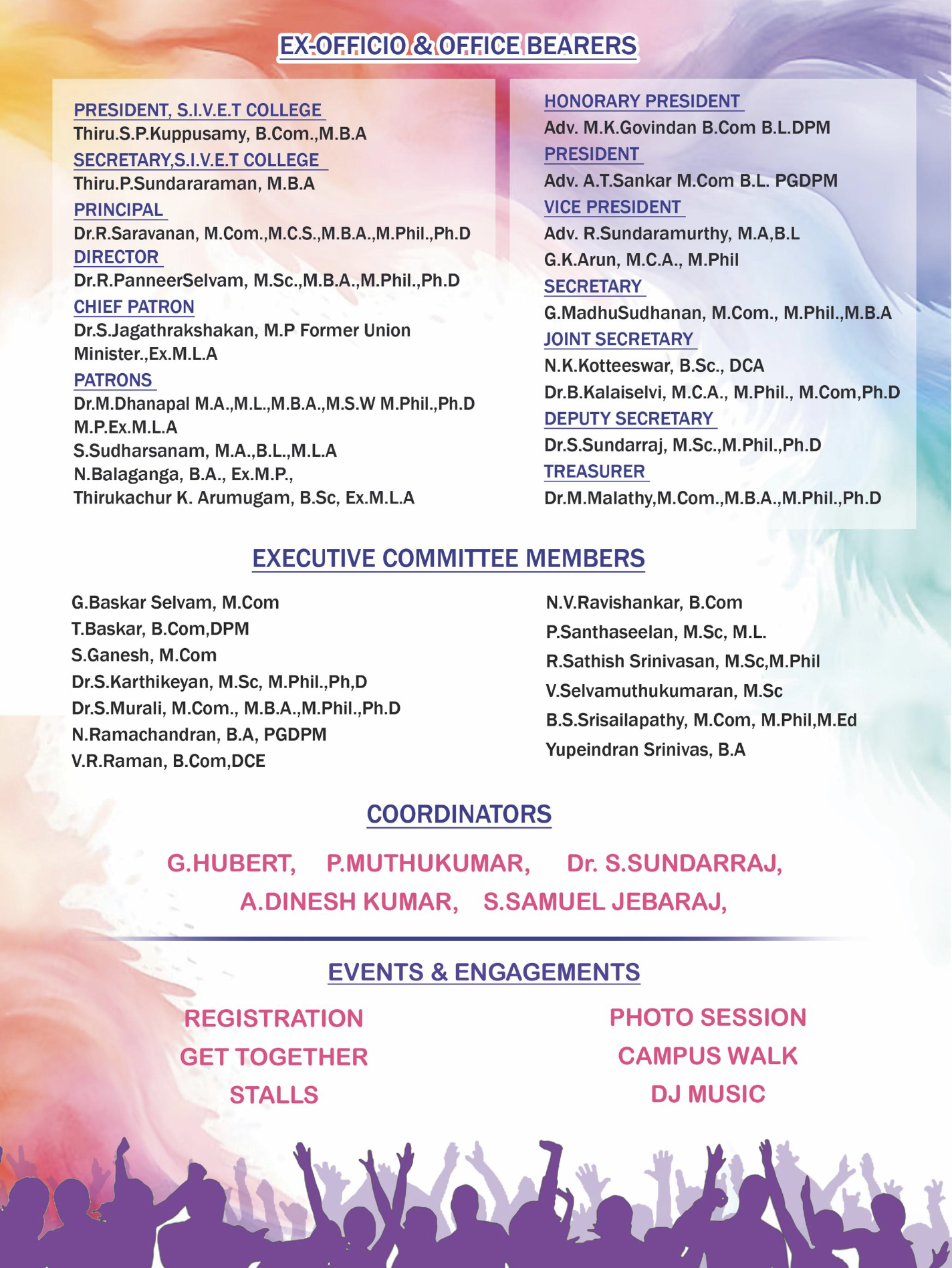 SIVET COLLEGE Alumni Meet 2025